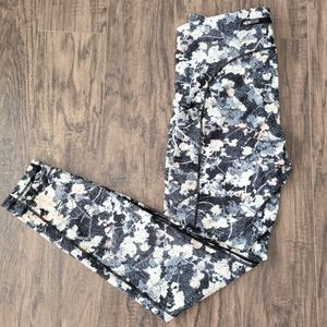 Lululemon Floral Workout Leggings